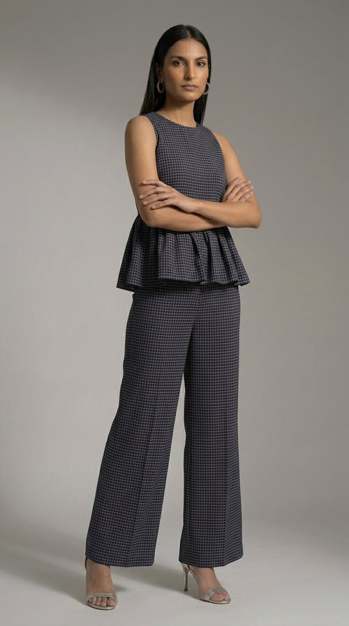 Black Checks Set